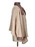 Field Flower 100% Cotton Tweed Tan Poncho Size XS - Sm - photo 4