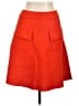 A.L.C. Solid Orange Casual Skirt Size L - photo 1