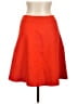 A.L.C. Solid Orange Casual Skirt Size L - photo 2