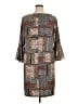 Haani Paisley Brown Casual Dress Size 1X - photo 2