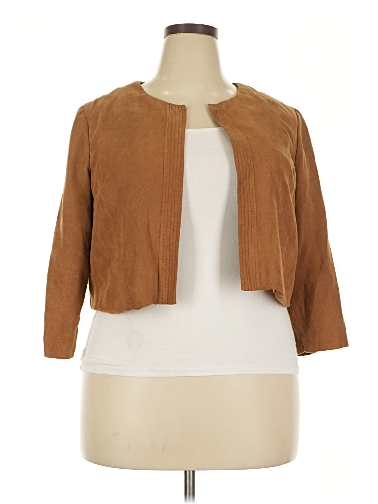 Pre-owned R&k Jacket In Brown