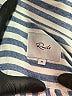 Rails Stripes Blue Long Sleeve Button-Down Shirt Size XS - photo 7