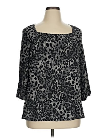 AGB 3/4 Sleeve Blouse (view 1)