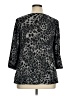 AGB Gray 3/4 Sleeve Blouse Size XL - photo 2