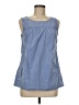 A.P.C. 100% Cotton Blue Tank Top Size EU (FR) 40 / US 8 - photo 1