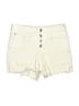 OAT Ivory Denim Shorts Size 27 waist - photo 1