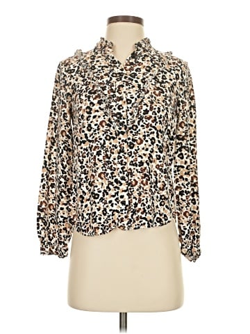 Maeve by Anthropologie Long Sleeve Blouse (view 1)