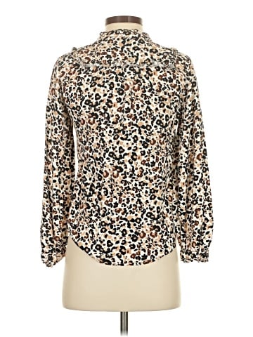 Maeve by Anthropologie Long Sleeve Blouse (view 2)