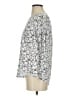 T by Talbots Silver Long Sleeve Top Size XS - photo 5