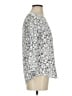 T by Talbots Silver Long Sleeve Top Size XS - photo 4