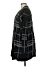 1.State 100% Nylon Plaid Black Cardigan Size M - photo 5