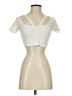 Zara Ivory Short Sleeve Top Size S - photo 1