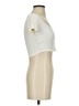 Zara Ivory Short Sleeve Top Size S - photo 4