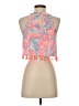 Lilly Pulitzer 100% Polyester Orange Tank Top Size 0 - photo 2