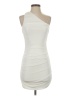Unbranded Solid Ivory Cocktail Dress Size XS - photo 1