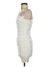 Unbranded Solid Ivory Cocktail Dress Size XS - photo 5