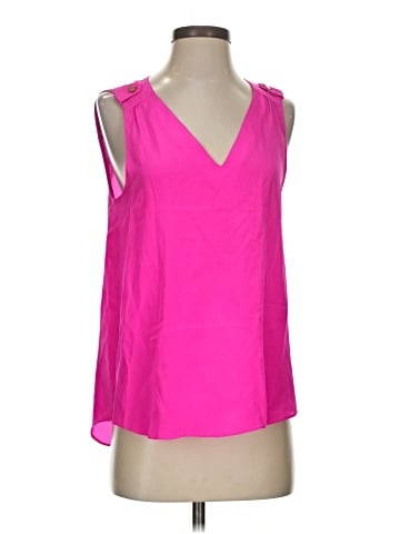 Amanda Uprichard Sleeveless Silk Top (view 1)
