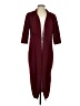 Shein Burgundy Coat Size XS - photo 1