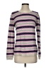 Talbots Chevron-herringbone Purple Pullover Sweater Size S - photo 1