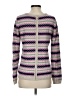 Talbots Chevron-herringbone Purple Pullover Sweater Size S - photo 2
