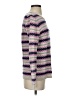 Talbots Chevron-herringbone Purple Pullover Sweater Size S - photo 4