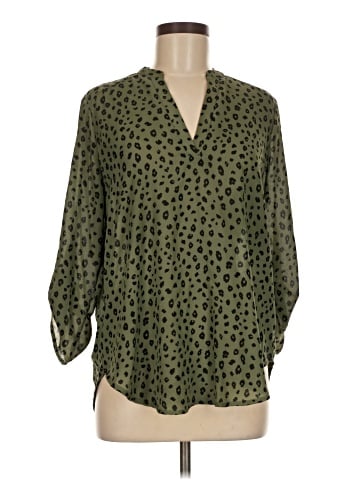 Lush 3/4 Sleeve Blouse (view 1)