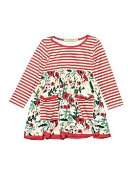 white christmas dresses Christmas Berry Madeline Dress main image 1