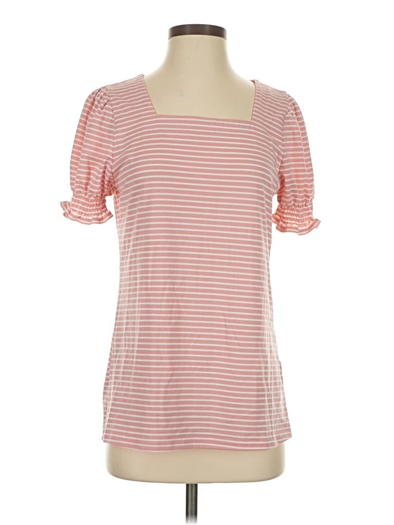 Pre-owned Miholl Short Sleeve T-shirt In Pink