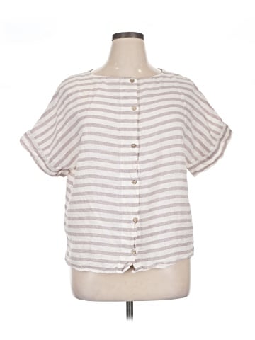 Sigrid Olsen Short Sleeve Blouse (view 1)