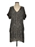 Peyton Jensen 100% Polyester Gray Casual Dress Size S - photo 1