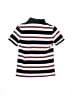 Chaps 100% Cotton Blue Short Sleeve Top Size 10 - photo 2