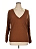 Open Edit Brown Pullover Sweater Size XL - photo 1