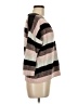 Express 100% Polyester Stripes Brown Pullover Sweater Size M - photo 4