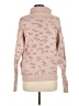 Karlie Animal Print Pink Turtleneck Sweater Size M - photo 2