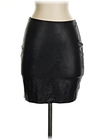 Gianni Bini Faux Leather Skirt (view 1)