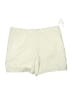 Crown & Ivy Solid Ivory Khaki Shorts Size 16 - photo 1
