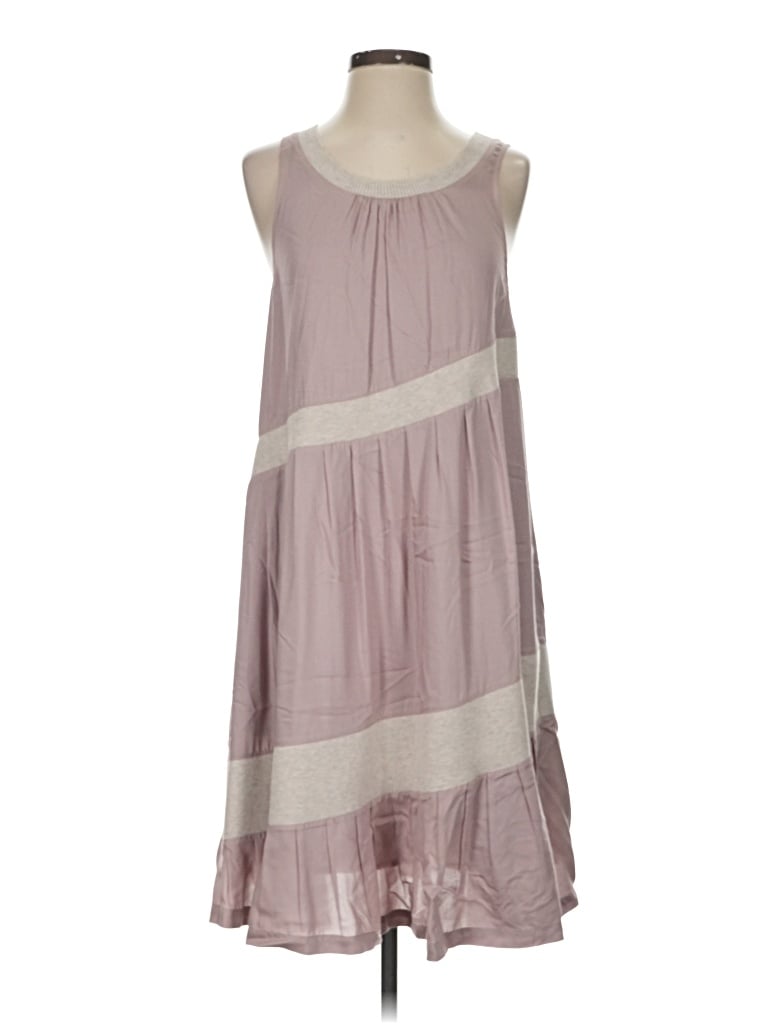 Pre-owned Maeve Casual Dress In Gray