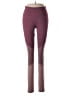 Active by Old Navy Color Block Burgundy Active Pants Size M - photo 1