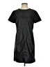 Ann Taylor 100% Polyester Solid Black Casual Dress Size S - photo 1