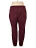Lane Bryant Solid Burgundy Active Pants Size 20 - photo 2