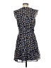 Maison Jules 100% Polyester Print Blue Casual Dress Size 6 - photo 2