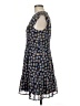 Maison Jules 100% Polyester Print Blue Casual Dress Size 6 - photo 5