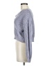 Haute Hippie 100% Cotton Checkered-gingham Blue Pullover Sweater Size M - photo 5