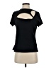 LNA 100% Cotton Black Short Sleeve Turtleneck Size S - photo 1