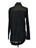 DKNYC Black Long Sleeve Blouse Size XS - photo 2