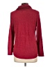 Apt. 9 Solid Red Turtleneck Sweater Size L (petite) - photo 2