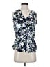 Banana Republic 100% Polyester Blue Sleeveless Blouse Size XS - photo 1