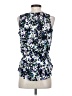 Banana Republic 100% Polyester Blue Sleeveless Blouse Size XS - photo 2