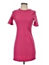 Elodie Solid Pink Casual Dress Size S - photo 1