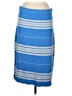 Woolovers Stripes Blue Casual Skirt Size M - photo 1